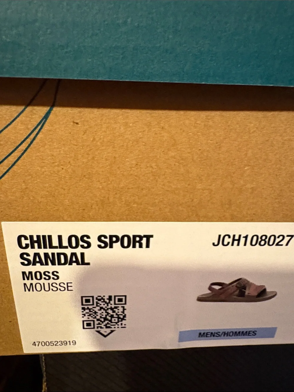 Chaco Olive Green sport Sandals new